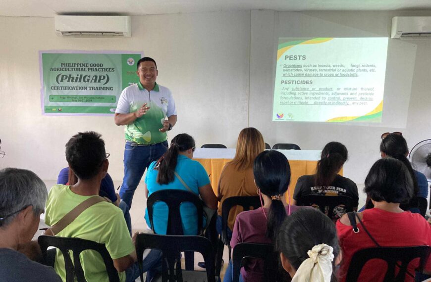 GAP trainees in Isabela learns responsible use of agricultural pesticides